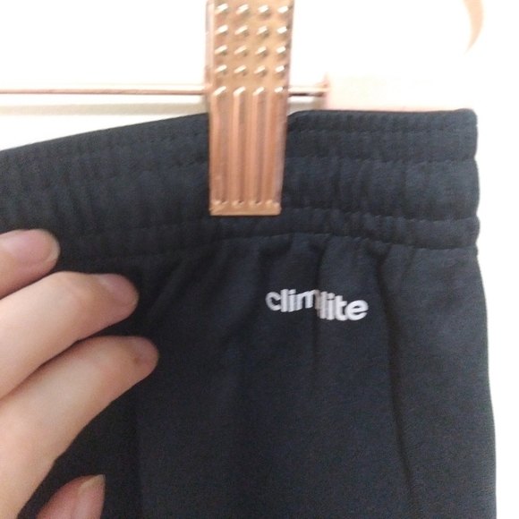 Adidas Men's Black Climalite Breathable Athletic Drawstring Waist Shorts XL - Picture 6 of 10